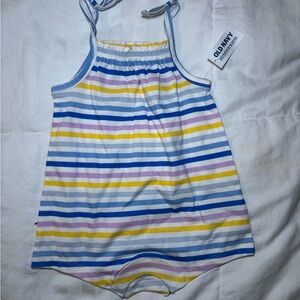 Old Navy Multicolor Striped Outfit